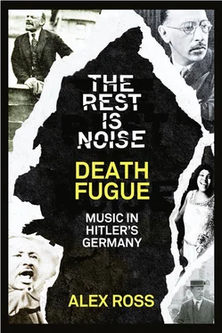 Alex Ross The Rest Is Noise Series: Death Fugue: Music in Hitler’s Germany обложка книги