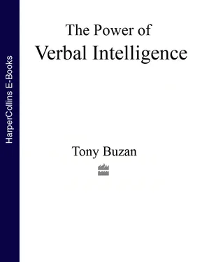 Tony Buzan The Power of Verbal Intelligence: 10 ways to tap into your verbal genius