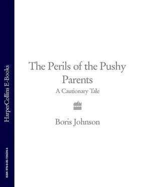 Boris Johnson The Perils of the Pushy Parents: A Cautionary Tale обложка книги