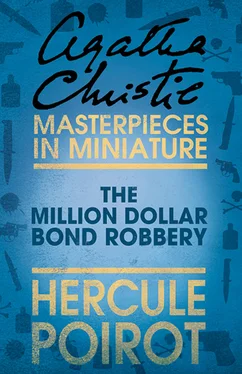 Agatha Christie The Million Dollar Bond Robbery: A Hercule Poirot Short Story обложка книги