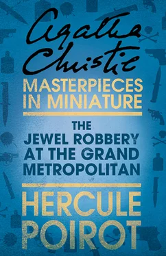 Agatha Christie The Jewel Robbery at the Grand Metropolitan: A Hercule Poirot Short Story обложка книги