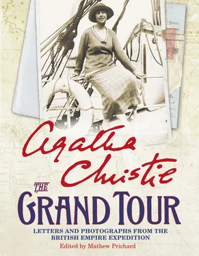 Agatha Christie The Grand Tour: Letters and photographs from the British Empire Expedition 1922 обложка книги