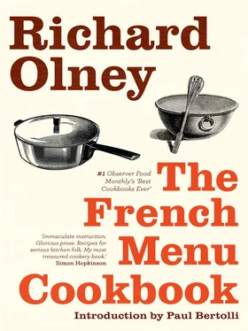 Richard Olney The French Menu Cookbook: The Food and Wine of France - Season by Delicious Season обложка книги