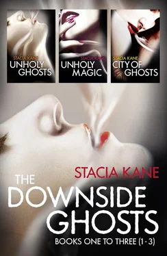 Stacia Kane The Downside Ghosts Series Books 1-3: Unholy Ghosts, Unholy Magic, City of Ghosts
