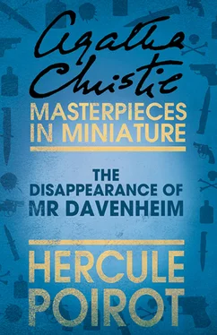 Agatha Christie The Disappearance of Mr Davenheim: A Hercule Poirot Short Story обложка книги