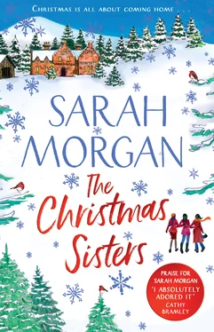 Sarah Morgan The Christmas Sisters: The Sunday Times top ten feel-good and romantic bestseller! обложка книги