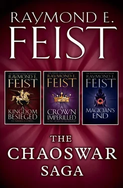 Raymond E. Feist The Chaoswar Saga: A Kingdom Besieged, A Crown Imperilled, Magician’s End обложка книги