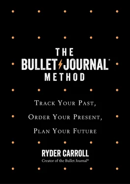 Ryder Carroll The Bullet Journal Method обложка книги