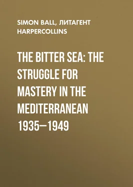 Simon Ball The Bitter Sea: The Struggle for Mastery in the Mediterranean 1935–1949 обложка книги