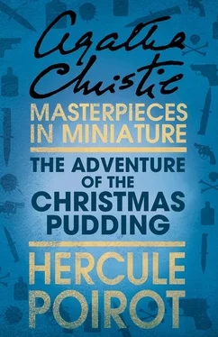 Agatha Christie The Adventure of the Christmas Pudding: A Hercule Poirot Short Story обложка книги