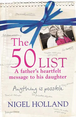 Nigel Holland The 50 List – A Father’s Heartfelt Message to his Daughter: Anything Is Possible обложка книги