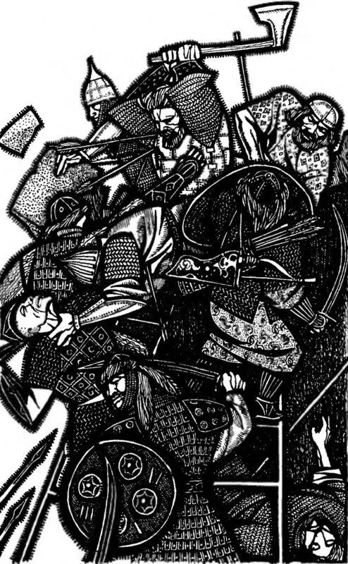 Тут опомнились русские пленные Спустив на землю огромный камень - фото 8