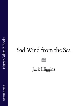 Jack Higgins Sad Wind from the Sea обложка книги