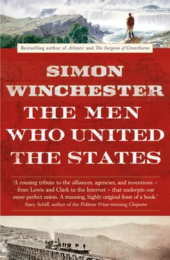 Simon Winchester The Men Who United the States: The Amazing Stories of the Explorers, Inventors and Mavericks Who Made America обложка книги