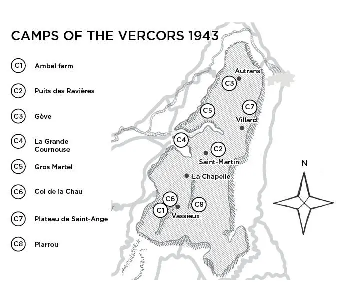 Map 3 Those who joined the camps between March 1943 and May 1944 that is - фото 2