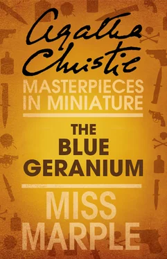 Agatha Christie The Blue Geranium: A Miss Marple Short Story обложка книги