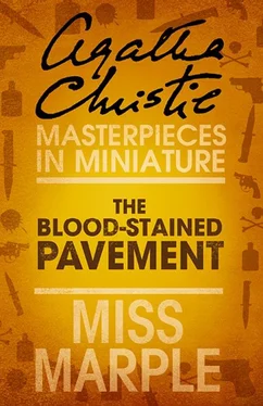 Agatha Christie The Blood-Stained Pavement: A Miss Marple Short Story обложка книги