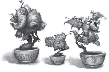Fig 7 Decorative TOPIARIES Above the crowd tightrope walkersall of whom were - фото 14