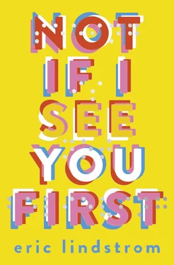 Eric Lindstrom Not If I See You First обложка книги