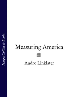 Andro Linklater Measuring America обложка книги