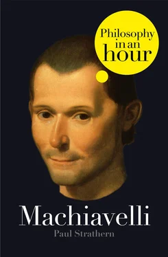 Paul Strathern Machiavelli: Philosophy in an Hour обложка книги