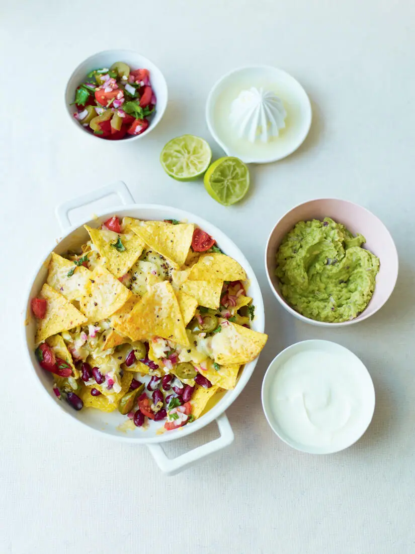 Naughty naughty nachos Lots of cheese chips and cream Just what I feel I - фото 7