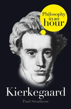 Paul Strathern Kierkegaard: Philosophy in an Hour обложка книги