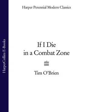 Tim O’Brien If I Die in a Combat Zone обложка книги