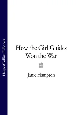 Janie Hampton How the Girl Guides Won the War обложка книги