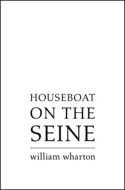 William Wharton Houseboat on the Seine обложка книги