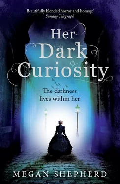 Megan Shepherd Her Dark Curiosity обложка книги