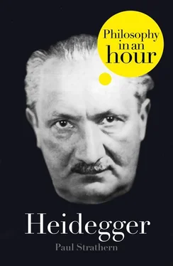 Paul Strathern Heidegger: Philosophy in an Hour обложка книги