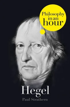 Paul Strathern Hegel: Philosophy in an Hour обложка книги