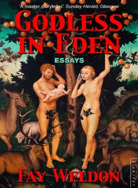 Fay Weldon Godless in Eden обложка книги
