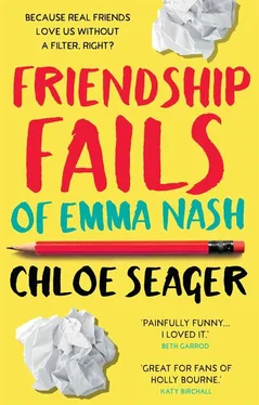 Chloe Seager Friendship Fails of Emma Nash обложка книги