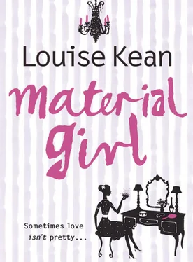 Louise Kean Material Girl обложка книги