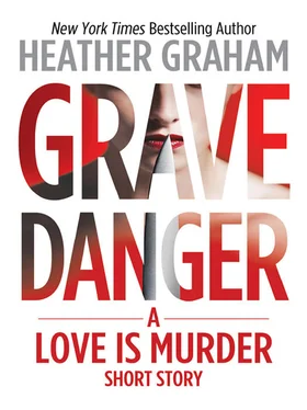 Heather Graham Grave Danger обложка книги