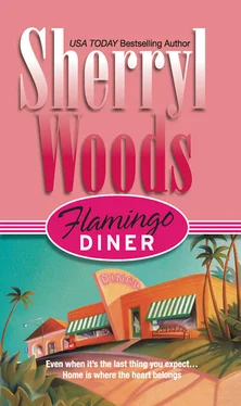 Sherryl Woods Flamingo Diner обложка книги