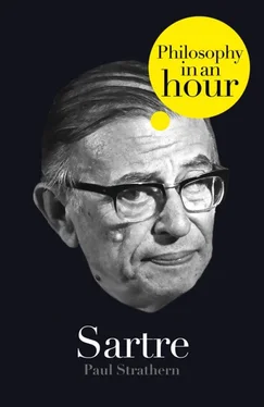 Paul Strathern Sartre: Philosophy in an Hour обложка книги