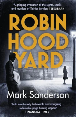 Mark Sanderson Robin Hood Yard обложка книги