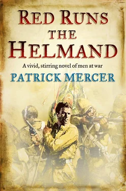 Patrick Mercer Red Runs the Helmand обложка книги