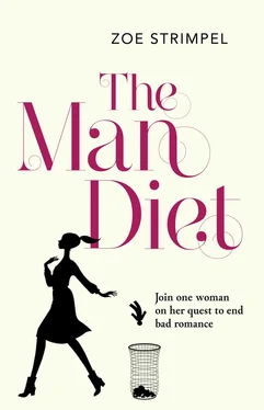Zoe Strimpel The Man Diet: One woman’s quest to end bad romance обложка книги