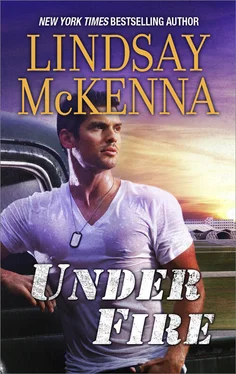 Lindsay McKenna Under Fire обложка книги