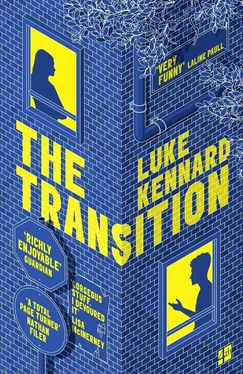 Luke Kennard The Transition обложка книги