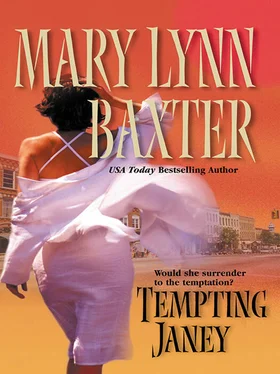 Mary Baxter Tempting Janey обложка книги