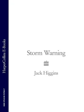 Jack Higgins Storm Warning обложка книги