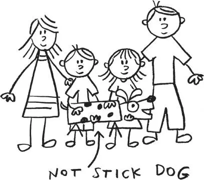 This does not make Stick Dog sad at all Maybe if he once had a human family or - фото 11