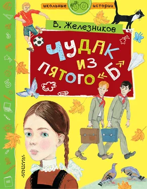 Владимир Железников Чудак из пятого «Б» обложка книги