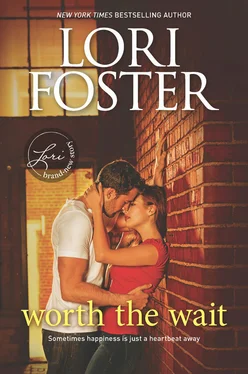 Lori Foster Worth The Wait обложка книги