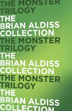 Brian Aldiss The Monster Trilogy обложка книги